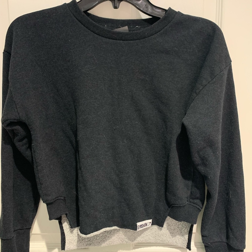 Small Gymshark Cropped Sweatshirt